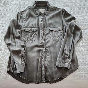 Aeropostale Men's Gray Shirt Jacket